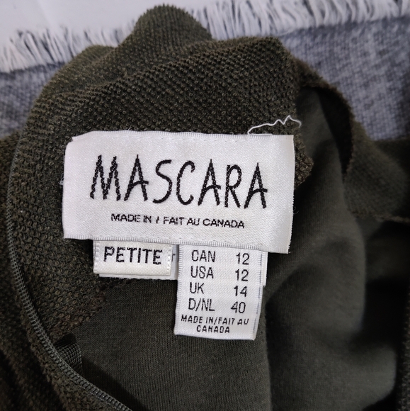 Vintage Mascara Top Made in Canada- 12 Petite - Picture 7 of 9